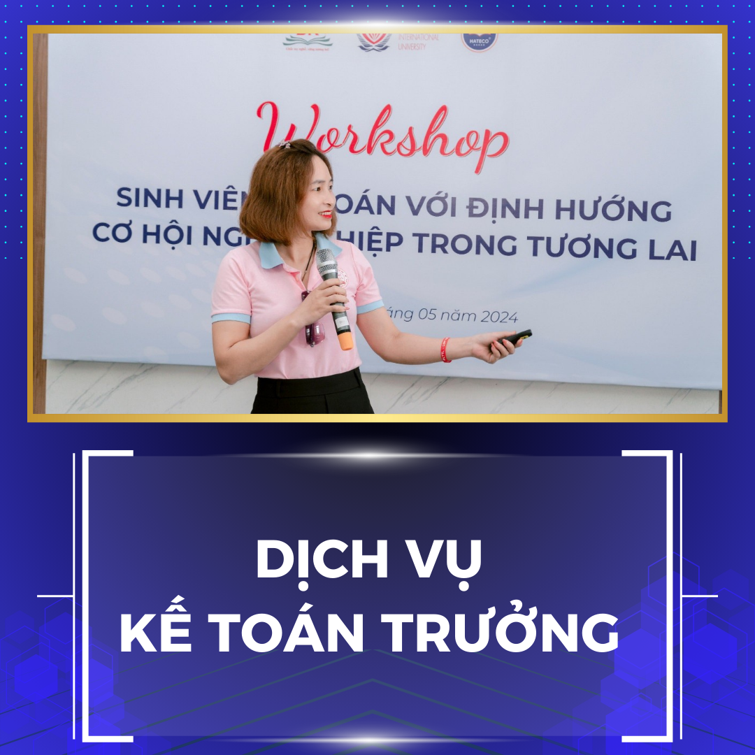 DỊCH VỤ KẾ TOÁN TRƯỞNG