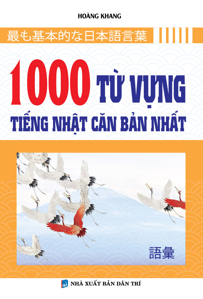 Sách 1000 từ vựng tiếng Nhật căn bản nhất.